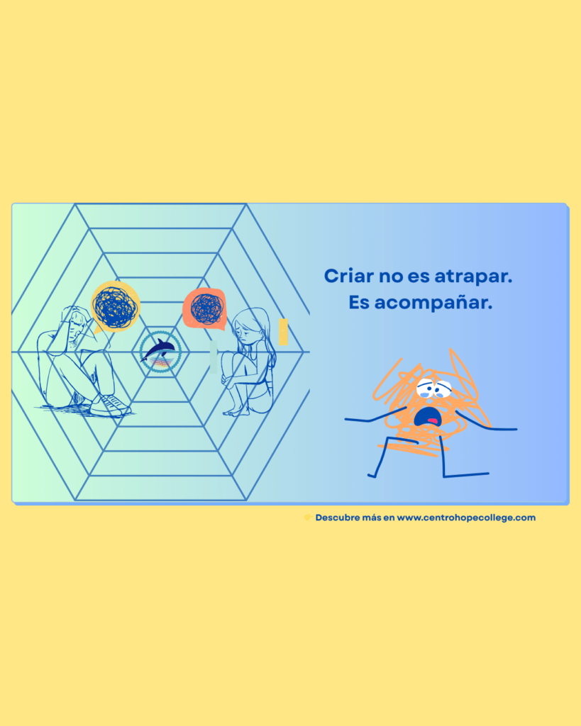 Eres un padre o madre telaraña? Aprende a identificarlo observando si tu amor limita la libertad emocional de tus hijos. La crianza sana no atrapa, acompaña.